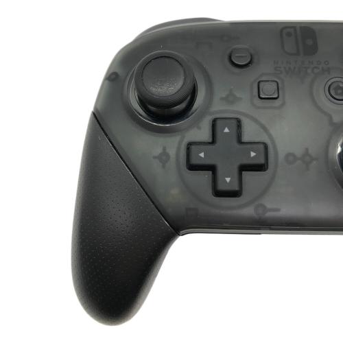 Nintendo (ニンテンドー) Nintendo Switch Proコントローラー クリアブラック HAC-A-FSSK