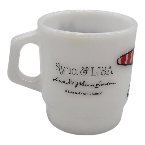 Fire King (ファイヤーキング) スタッキングマグ リサ・ラーソン