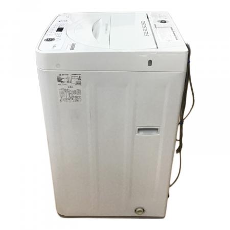 SHARP (シャープ) 全自動洗濯機 5.5kg ES-GE5F-W 2022年製