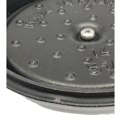 Staub (ストウブ) ピコ・ココット ラウンド グレー 14cm 40509-475