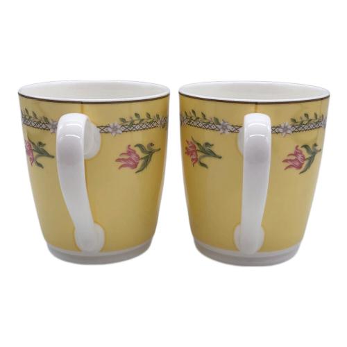 TIFFANY & Co. (ティファニー) マグカップ イエロー Pink Tulip 2Pセット