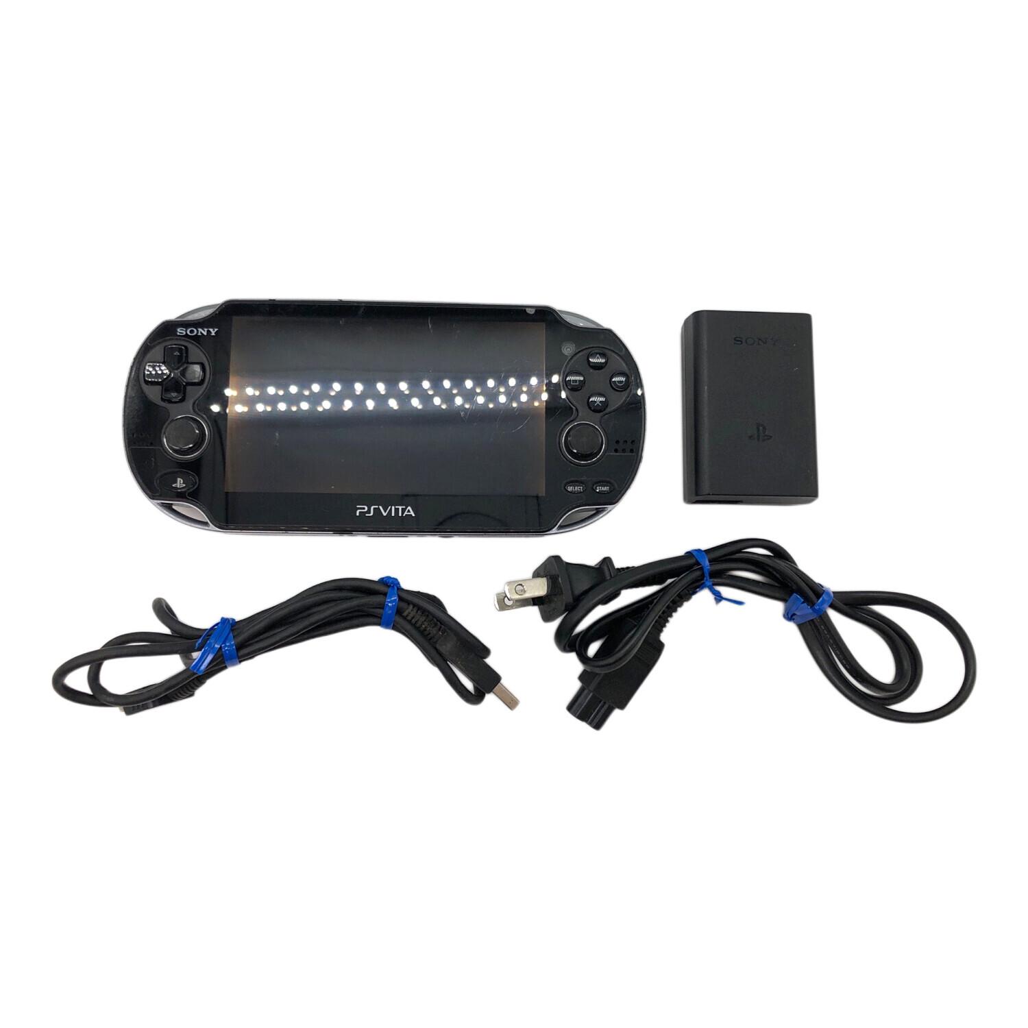 【トレファク足立扇店】PSVITA SONY PCH-1000[PSVITA] 本体のみ 動作確認済み SONY (ソニー) PSVITA ※充電ケーブル劣化有 PCH-1000[PSVITA] 動作確認