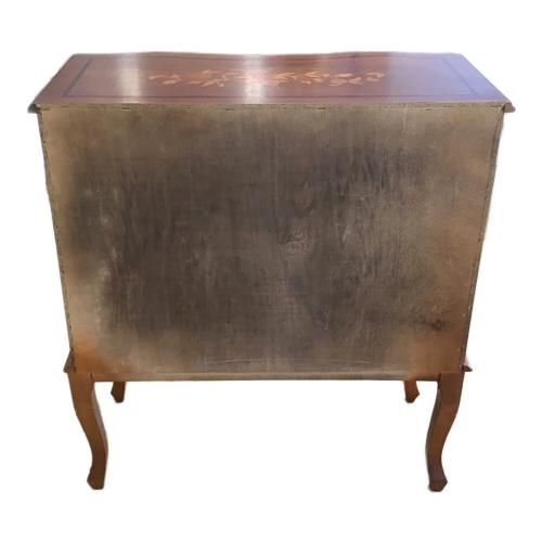 チェスト ブラウン  3段 猫脚