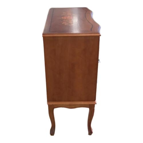 チェスト ブラウン  3段 猫脚