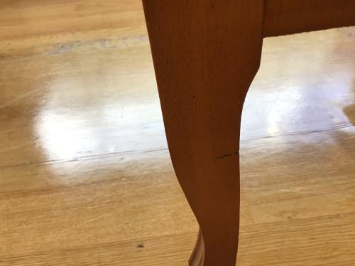 チェスト ブラウン  3段 猫脚