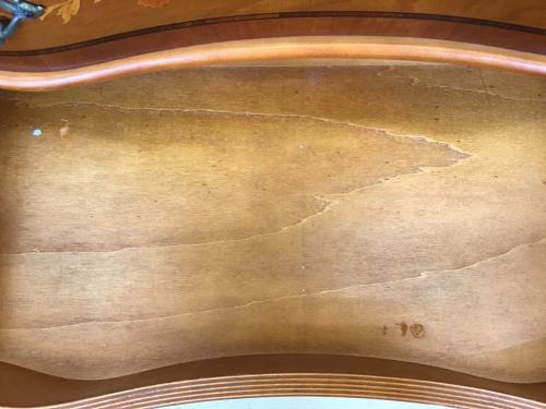 チェスト ブラウン  3段 猫脚