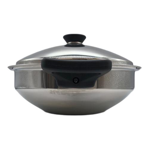 1円 Amway クィーン・ウォック 103815J3 7層構造 満水容量:4.6L 大容量