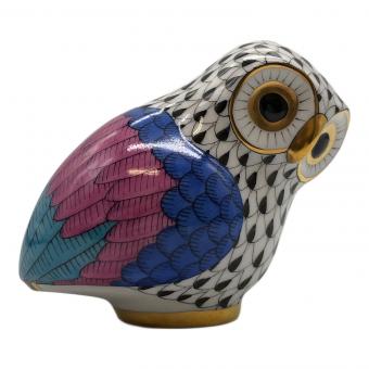 Herend (ヘレンド) フィギュリン ヘレンドふくろうクラブ No236/3000 世界のふくろうコレクション コリントのふくろう ▲