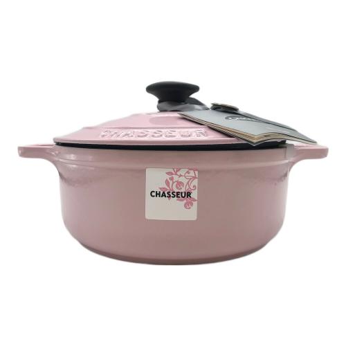 CHASSEUR (シャスール) 両手鍋 ピンク CH37220