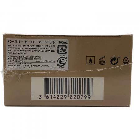 BURBERRY (バーバリー) オードトワレ HERO 100ml｜トレファクONLINE