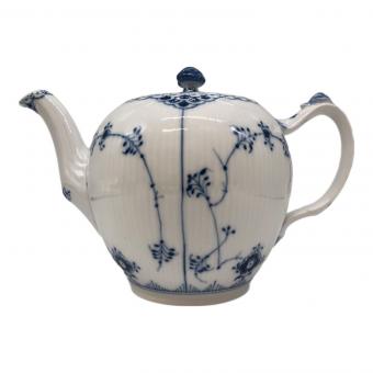 ROYAL COPENHAGEN (ロイヤル・コペンハーゲン) ティーポット ブルーフルーテッド・プレイン
