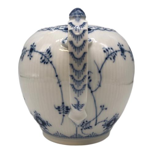 ROYAL COPENHAGEN (ロイヤル・コペンハーゲン) ティーポット ブルーフルーテッド・プレイン