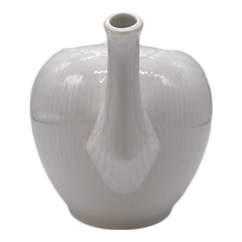 ROYAL COPENHAGEN (ロイヤル・コペンハーゲン) ティーポット ホワイトフルーテッド・プレイン