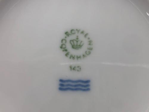 ROYAL COPENHAGEN (ロイヤル・コペンハーゲン) ティーポット ホワイトフルーテッド・プレイン