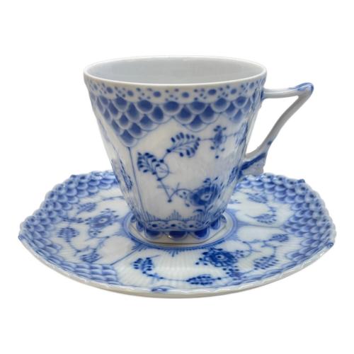ROYAL COPENHAGEN (ロイヤル・コペンハーゲン) カップ&ソーサー ブルーフルーテッド・フルレース
