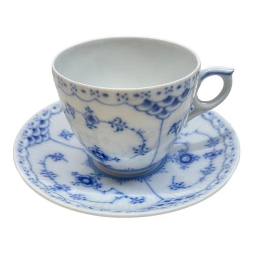 ROYAL COPENHAGEN (ロイヤル・コペンハーゲン) カップ&ソーサー ブルーフルーテッド・ハーフレース