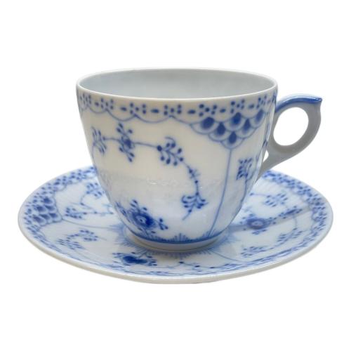 ROYAL COPENHAGEN (ロイヤル・コペンハーゲン) カップ&ソーサー ブルーフルーテッド・ハーフレース