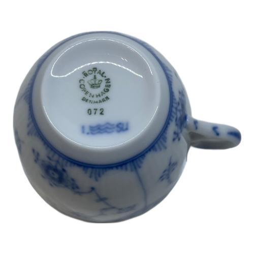 ROYAL COPENHAGEN (ロイヤル・コペンハーゲン) カップ&ソーサー ブルーフルーテッド・ハーフレース