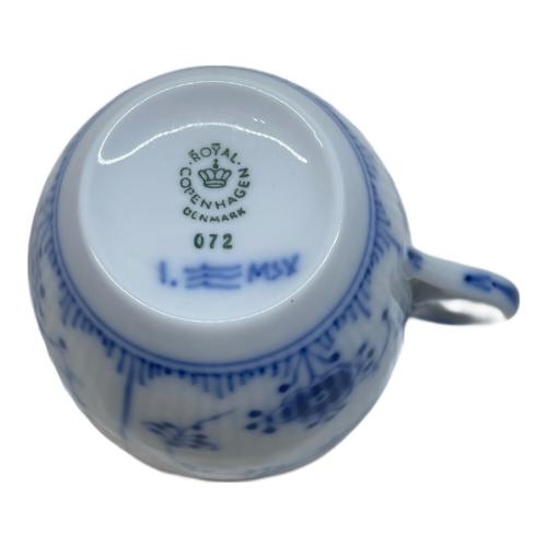 ROYAL COPENHAGEN (ロイヤル・コペンハーゲン) カップ&ソーサー ブルーフルーテッド・ハーフレース
