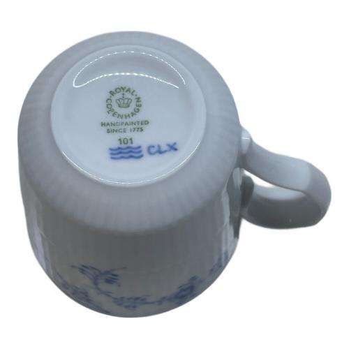 ROYAL COPENHAGEN (ロイヤル・コペンハーゲン) マグカップ ブルーフルーテッド・プレイン