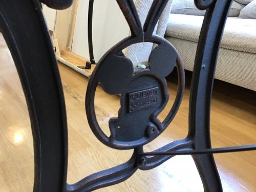 DISNEY (ディズニー) パークテーブル ブラック TD-WBE01A ミッキー＆フレンズ