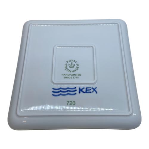 ROYAL COPENHAGEN (ロイヤル・コペンハーゲン) スクエアディッシュ ▲ ブルーフルーテッド