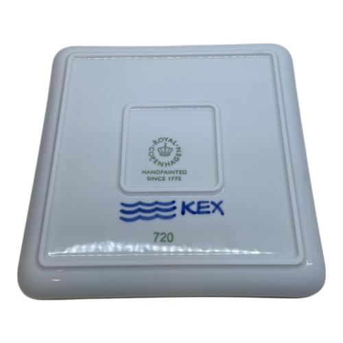 ROYAL COPENHAGEN (ロイヤル・コペンハーゲン) スクエアディッシュ ▲ ブルーフルーテッド