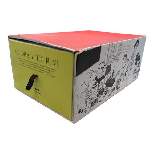 BRUNO (ブルーノ) コンパクトホットプレート BOE021 未使用品 