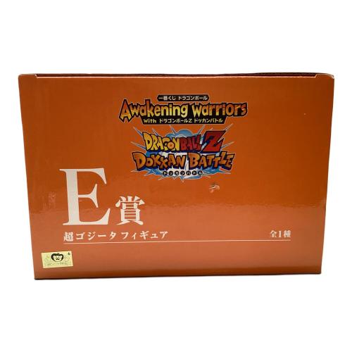 フィギュア ドラゴンボール with ドラゴンボールZ ドッカンバトル E賞 超サイヤ人 ゴジータ フィギュア 一番くじ
