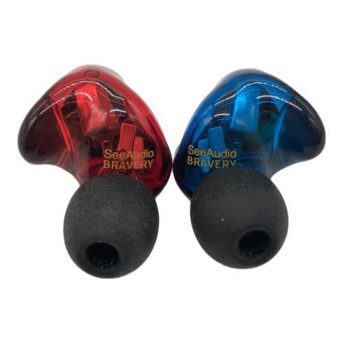 See Audio イヤホン BRAVERY RB EDITION 動作確認済み