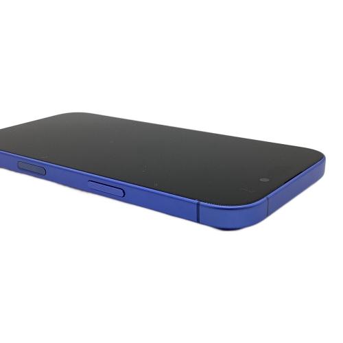 Apple (アップル) iPhone16 画面キズ有 MYDU3J/A サインアウト確認済 350417991596943 ○ SIM FREE 修理履歴無し 128GB バッテリー:Sランク(100%) 端末初期化済み