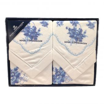 ROYAL COPENHAGEN (ロイヤル・コペンハーゲン) 綿毛布2P シングル(幅140×長さ200cm)