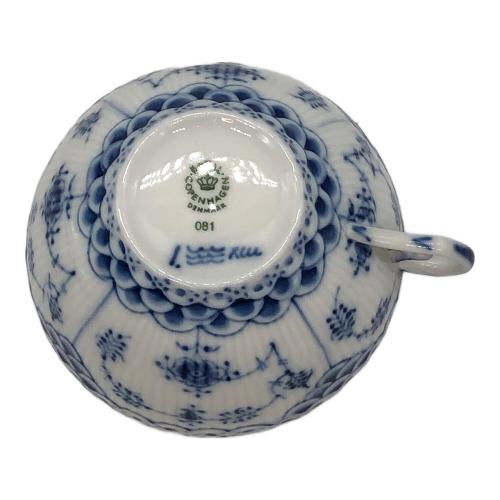 ROYAL COPENHAGEN (ロイヤル・コペンハーゲン) カップ&ソーサー ブルーフルーテッド・ハーフレース