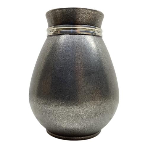 錫半 (スズハン) 茶壺 錫製