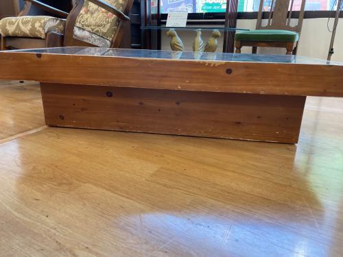 Knot antiques (ノットアンティークス) センターテーブル ガラス天板