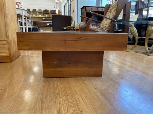 Knot antiques (ノットアンティークス) センターテーブル ガラス天板