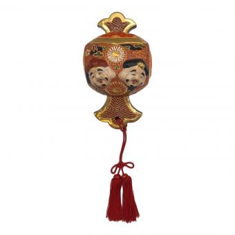 九谷焼 (クタニヤキ) 打出の小槌 恵比寿大黒