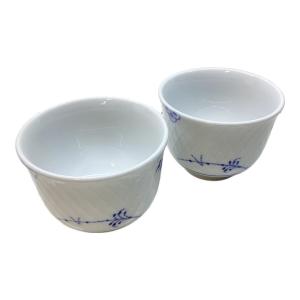 ROYAL COPENHAGEN (ロイヤル・コペンハーゲン) ペアカップ ▲ ブルーパルメッテ 2Pセット