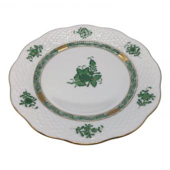 Herend (ヘレンド) デザートプレート ▲/19cm アポニーグリーン
