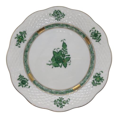 Herend (ヘレンド) デザートプレート ▲/19cm アポニーグリーン