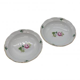 Herend (ヘレンド) ペアボウル ▲ ウィーンのバラ 2Pセット