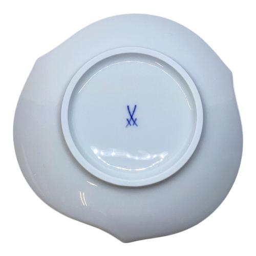 Meissen (マイセン) ホワイトディッシュ ▲/15cm 波の戯れホワイト