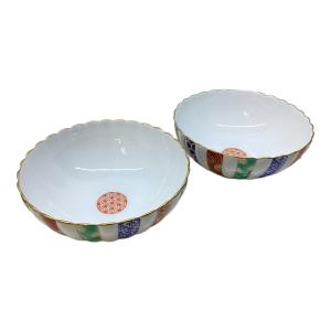 香蘭社 (コウランシャ) 三色地紋・組中鉢 ▲ 2Pセット