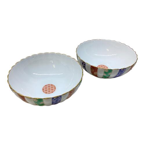 香蘭社 (コウランシャ) 三色地紋・組中鉢 ▲ 2Pセット