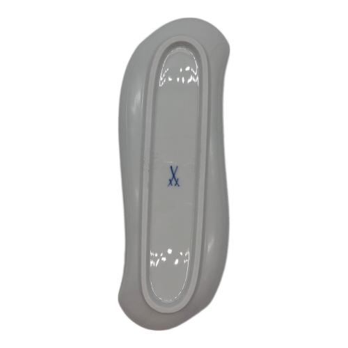 Meissen (マイセン) ホワイトディッシュ ▲/25cm/53256 波の戯れホワイト