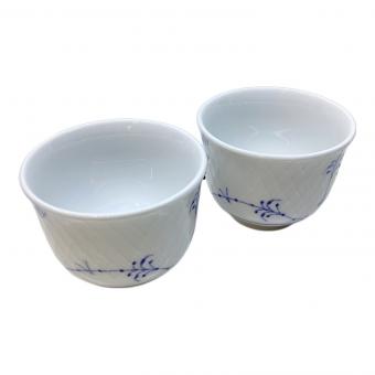 ROYAL COPENHAGEN (ロイヤル・コペンハーゲン) ペアカップ ▲ ブルーパルメッテ 2Pセット