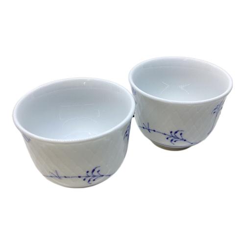 ROYAL COPENHAGEN (ロイヤル・コペンハーゲン) ペアカップ ▲ ブルーパルメッテ 2Pセット