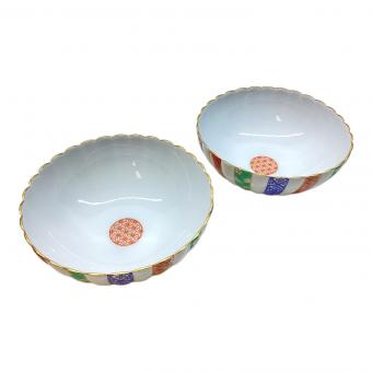 香蘭社 (コウランシャ) 三色地紋・組中鉢 ▲ 2Pセット