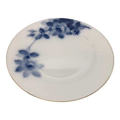 大倉陶園 (オオクラトウエン) フィッシュ皿 ▲ ブルーローズ(8011)