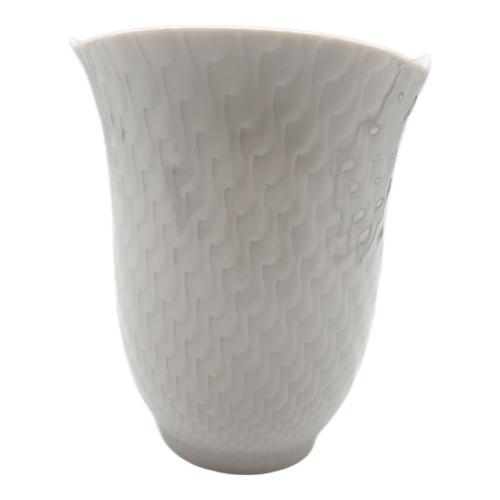 Meissen (マイセン) タンブラー ▲ 波の戯れホワイト